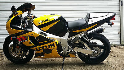 Suzuki : GSX-R 2002 suzuki gsxr 750 like new