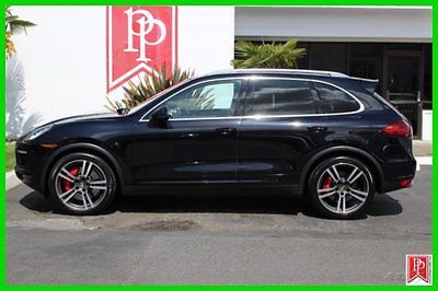 Porsche : Cayenne Turbo 2012 porsche cayenne turbo 4.8 l v 8 32 v 8 speed automatic awd highly optioned