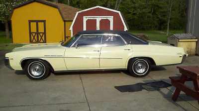 Buick : LeSabre 4 Door 1969 buick lesabre yellow 4 door