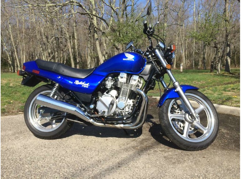 1993 Honda Honda CB750 Nighthawk Motorcycle - Blue / Low Mileage /