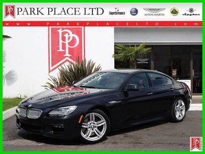 BMW : 6-Series 650I 2015 bmw 650 i gran coupe turbo 4.4 l v 8 32 v automatic only 3 180 mile