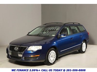 Volkswagen : Passat 2.0T WAGON CLEAN CARFAX 77K LOW MILES LEATHER XENONS ALLOYS AUTO LUX PKG PWRLIFTGATE CD !
