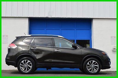 Nissan : Rogue SL AWD 4WD Navigation Leather Bose Power Gate More Repairable Rebuildable Salvage Lot Drives Great Project Builder Fixer Wrecked