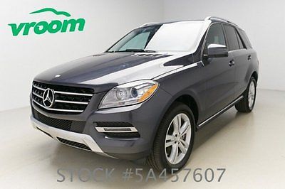 Mercedes-Benz : M-Class ML350 4MATIC Certified 2015 14K LOW MILES 1 OWNER 2015 mercedes benz ml 350 4 matic 14 k miles nav sunroof 1 owner clean carfax vroom