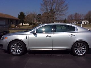 Lincoln : MKS 4D 2010 lincoln mks silver v 6 fully loaded low mileage