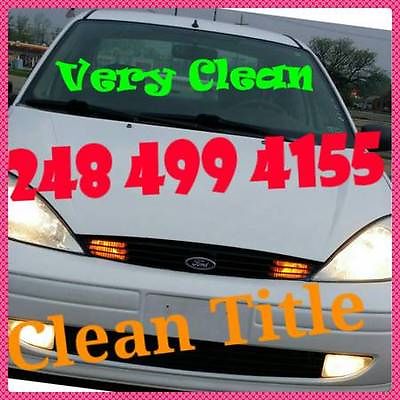Ford : Focus SE Sedan 4-Door 2000 ford focus 106 k clean title gas saver hurry call now 2795 obo