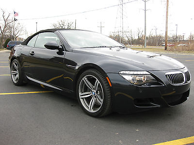 BMW : M6 Convertible 2-Door 2010 bmw m 6 convertible smg trans one owner clean carfax all original car