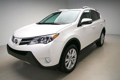 Toyota : RAV4 Limited Certified 2014 5K LOW MILES 1 OWNER 2014 toyota rav 4 limited 5 k mile nav sunroof htd seat 1 owner clean carfax vroom