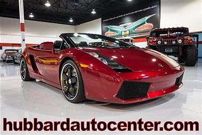 Lamborghini : Gallardo 2dr Convertible Spyder One of the Best Deal on the Market! New Brakes and Clutch, Loaded and Ready!!!