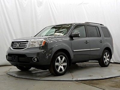 Honda : Pilot Touring 4WD Touring 4X4 3rd Row Nav DVD Lthr Htd Seats Pwr Moonroof 24K Must See Save