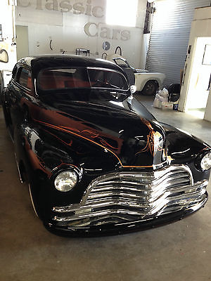 Chevrolet : Other custom sled 1948 chevy chopped top custom coupe street rod