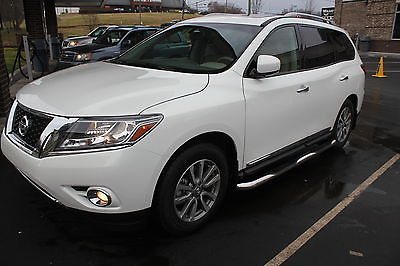 Nissan : Pathfinder SL 2014 nissan pathfinder sl dual moonroof chrome step rail auto start