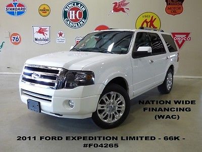 Ford : Expedition Limited 11 expedition limited sunroof nav rear dvd htd cool lth 20 in whls 66 k we finance