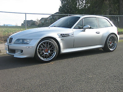 BMW : M Roadster & Coupe M Trim 2002 bmw m coupe s 54 titanium silver with black leather