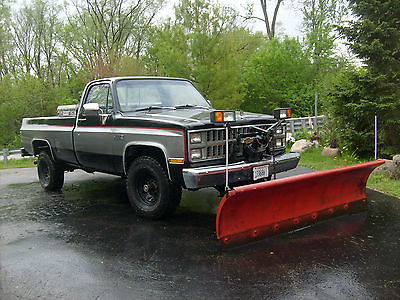 GMC : Sierra 2500 k2500 1984 gmc high sierra 4 x 4 swb pickup 524631