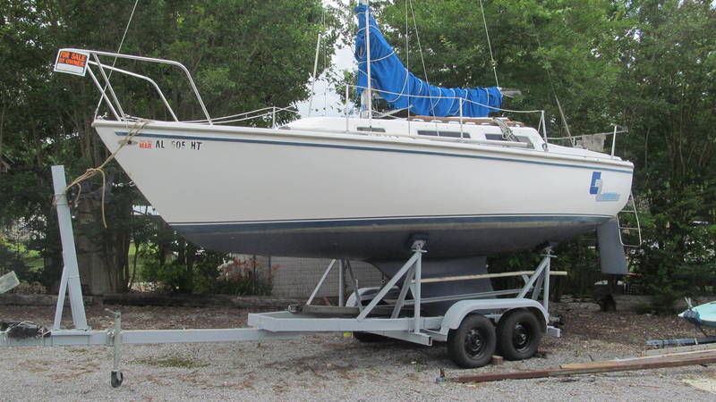 Catalina 25 tall rig sailboat w/ trailer