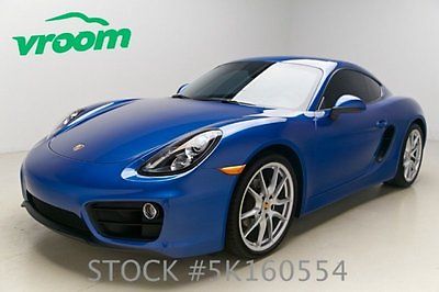 Porsche : Cayman Certified 2015 5K LOW MILES CRUISE CLEAN CARFAX 2015 porsche cayman 5 k miles cruise control home link aux clean carfax vroom