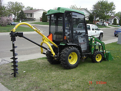 Used JD 2320 Tractor 362 hours on clock  With heated Cab  engine heater loader