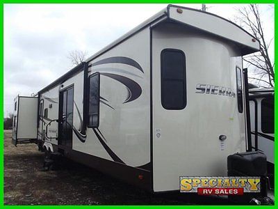 2014  Sierra Destination Park Model Travel Trailer 402QB Bath and Half sleeps 12