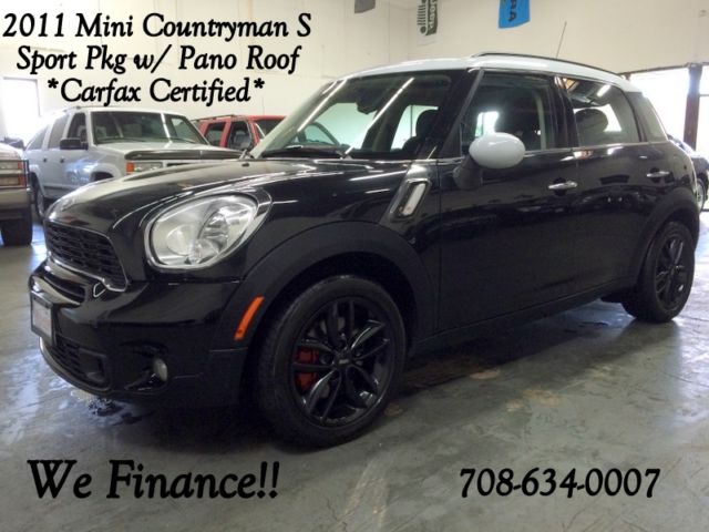 Mini : Cooper S FWD *Carfax Certified 1 Owner* Serviced & Detailed Auto PanoRoof iPod WE FINANCE!