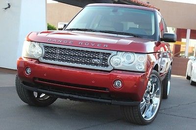 Land Rover : Range Rover SC 2006 range rover supercharge 24 in wheels 1 owner maintained clean carfax