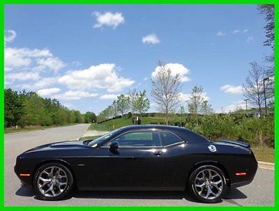 Dodge : Challenger R/T Plus Manual W/Sunroof & NAV 2015 dodge challenger r t plus edition sunroof heated leather seats