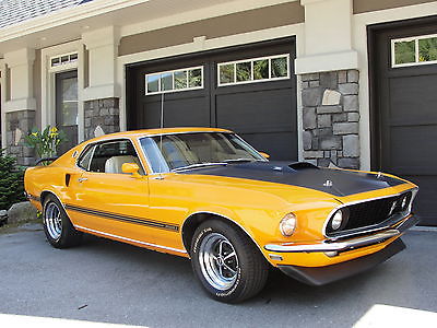 Ford : Mustang 351 Mach 1 1969 ford mustang mach 1 fastback modified 351 4 spd