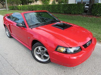 Ford : Mustang GT Convertible 2-Door 2003 ford mustang gt convertible mach audio 6 disk in dash cd changer