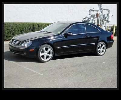 Mercedes-Benz : CLK-Class 3.2L Low miles Leather moonroof heated seats 2 door coupe