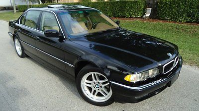 BMW : 7-Series Base Sedan 4-Door 2001 bmw 740 il 1 owner low miles heated leather steering wheel nav cd xenon