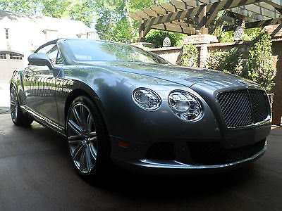 Bentley : Continental GT GTC W12 Speed 2014 w 12 twin turbo continental gt speed convertible low miles like new