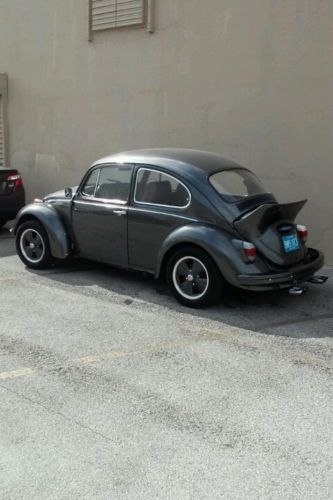 Volkswagen : Beetle - Classic coupe gray 1969 vw beetle sedan