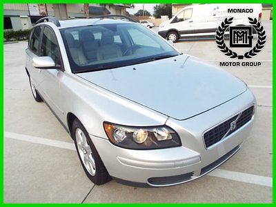 Volvo : V50 WAGON WITH SUNROOF! LEATHER! - FREE SHIPPING SALE! RARE 2006 Volvo V50 Sport Wagon Station V70 Wagon S40 S60 2.4L 5 Cylinder