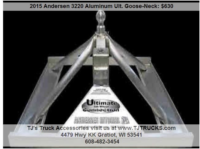New Aluminum Ultimate 5th Wheel to Gooseneck Hitch