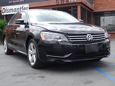 Volkswagen : Passat TSI SE 2014 volkswagen passat tsi se repairable salvage wrecked damaged project save