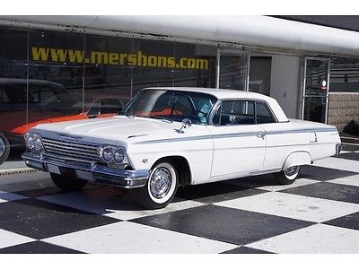 Chevrolet : Impala 1962 chevrolet impala complete restoration factory a c ps pb super clean