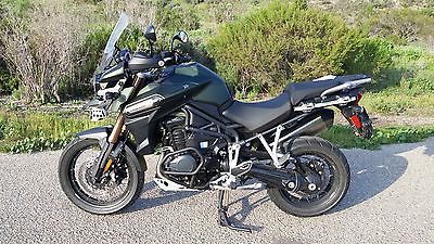 Triumph : Tiger 2014 explorer xc abs matte green