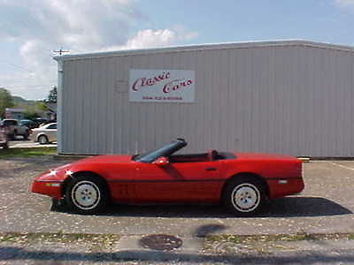 Chevrolet : Corvette CONVERTIBLE 1986 chev corvette convertible