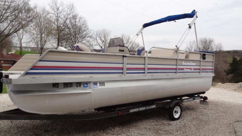 92 20 Ft Landau Pontoon Boat