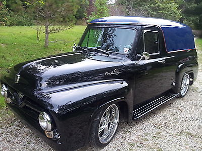 Ford : F-100 base 1955 ford f 100 panel truck hot rod street rod camaro chassis