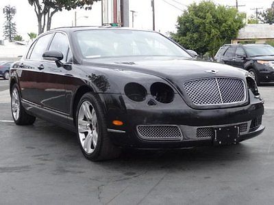 Bentley : Continental Flying Spur . 2006 bentley continental flying spur repairable salvage wrecked damaged fixable