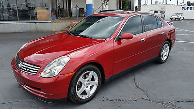 Infiniti : G35 G35 Sport Sedan One Owner,Great Condition,Runs &Drives Like New, Modern Classic new tires Loaded