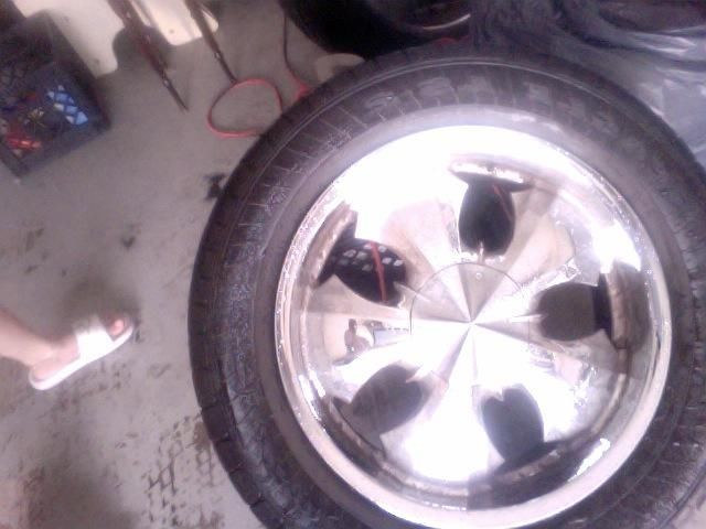 20 inch profile tires 5 lugs, 1