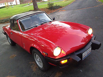 Triumph : Spitfire 1500 1980 triumph spitfire convertible in great shape needs very little real nick