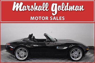 BMW : Z8 Base Convertible 2-Door 2003 bmw z 8 alpina in jet black with black leather interior and only 3100 miles