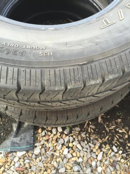 Used Cooper tires, 2