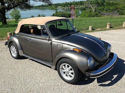 Volkswagen : Beetle - Classic Convertible 1978 vw beetle convertible