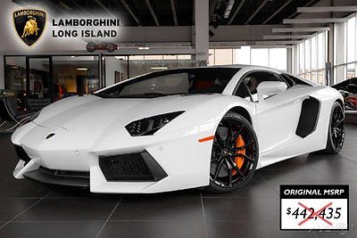 Lamborghini : Aventador LP700-4 2013 lamborghini aventador lp 700 4 white 2 dr awd 6.5 l v 12 48 v