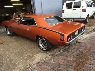 Plymouth : Barracuda cuda 1973 plymouth barracuda cuda 340 727 transmission matching motor and trans a c