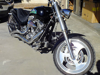 Custom Built Motorcycles : Chopper 2001 bourget low blow custom harley davidson type motorcycle